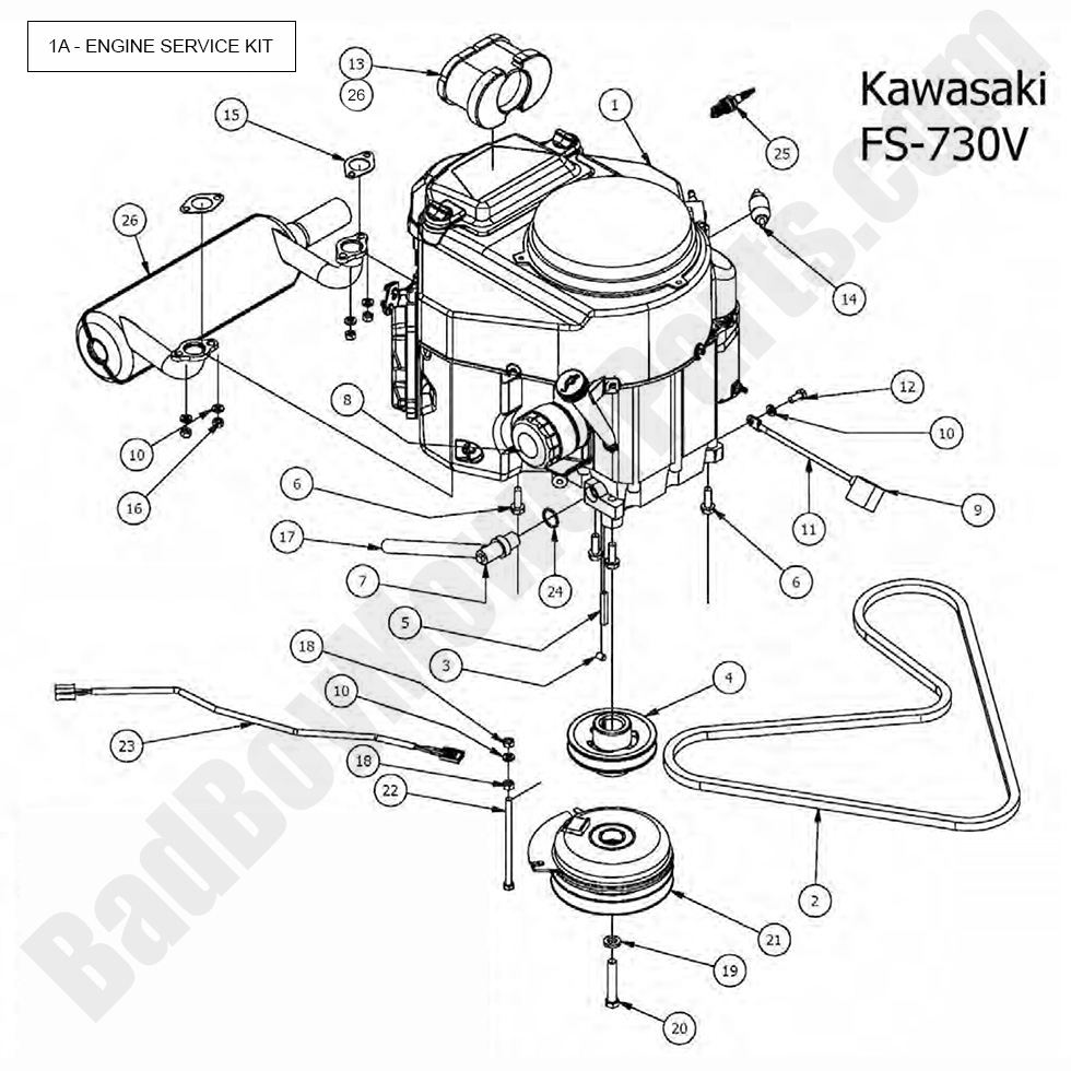 2017 Maverick Engine - Kawasaki FS-730V